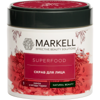 

Скраб д/лица"MARKELL"(Киноа/годжи)100мл