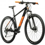 Велосипед «Cube» Aim SL 27.5 2021, 16, Black/Orange