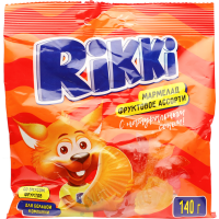 

Мармелад жев«RIKKI»(фрукт.ассорти) 140г