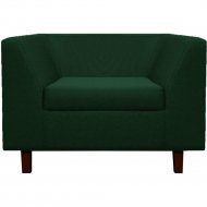 Кресло «Brioli» Дедрик Д, J8 темно-зеленый, 95х77х67.5 см