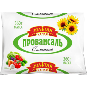 Соус май­о­нез­ный «Про­ван­саль» са­лат­ный 20%, 360 г