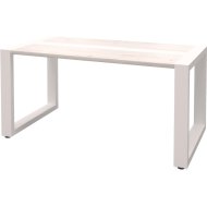 Журнальный столик «Millwood» Лофт СТ-2, ЛДСП дуб белый крафт/белый, 95х50х46 см