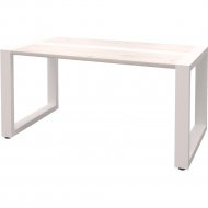 Журнальный столик «Millwood» Лофт СТ-2, ЛДСП дуб белый крафт/белый, 95х50х46 см