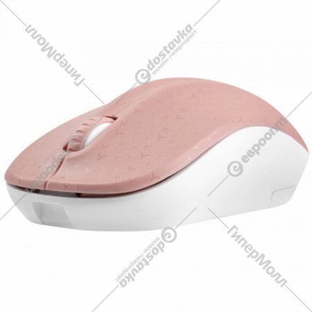 Мышь «Natec» Wireless, NMY-1652, бело-розовая