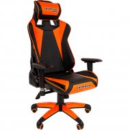 Кресло геймерское «Chairman» Game 44, черный/оранжевый