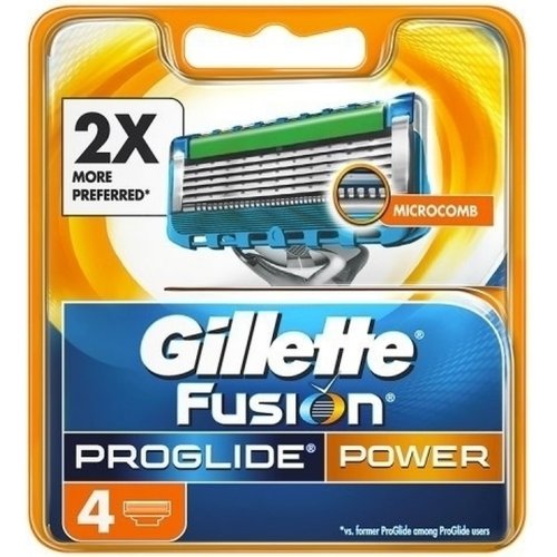 Кассеты для бритья «Gillette» Fusion5 ProGl, 4 шт