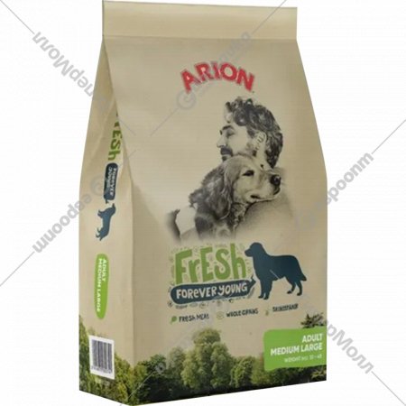 Корм для собак «Arion» Fresh Adult Medium&Large, курица, 12 кг