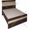 Кровать «Интерлиния» Коламбия, КЛ-001-3 90, дуб венге/дуб серый