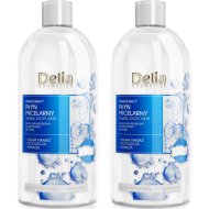 Набор мицеллярной воды «Delia Cosmetics» Увлажняющая, c гиалуроновой кислотой, 2х500 мл