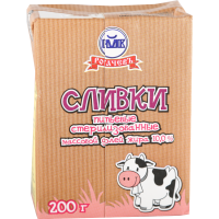 

Сливки стер.(пюр/пак)10% 0.2л,Рогачев