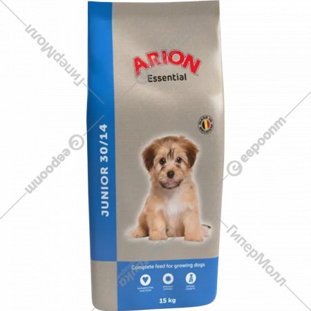 Корм для щенков «Arion» Essential Junior, мясо, 15 кг