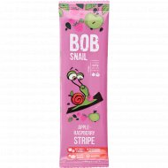 Фруктово-ягодная полоска «Bob snail» яблочно-малиновая, 14 г