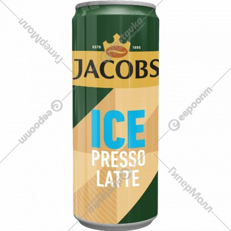 Ко­фей­но-мо­лоч­ный на­пи­ток с сахаром «Jacobs» icepresso Latte, 250 мл