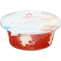 

Икра лос."СТОЛЬНАЯ"(имит.смет.соус) 100г