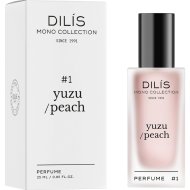 Женские духи «Dilis» Mono Collection, Yuzu / Peach, 25 мл