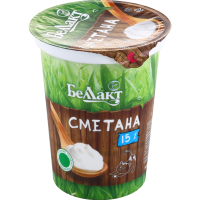 

Сметана"БЕЛЛАКТ"(ст.15%)380г