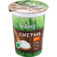 

Сметана"БЕЛЛАКТ"(ст.20%)380г