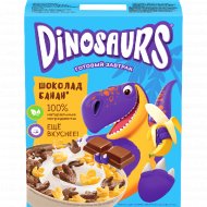 Готовый завтрак из злаков «Kellogg’s» Dinosaurs, с шоколадом и бананом, 220 г