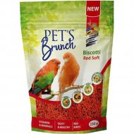 Корм для птиц «Pet's Brunch» Biscotti Red Soft, 230 г