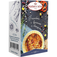 

Похлебка с фасолью и овощами 121г