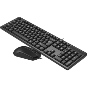 Кла­ви­а­ту­ра + мышь «A4Tech» KK-3330, black
