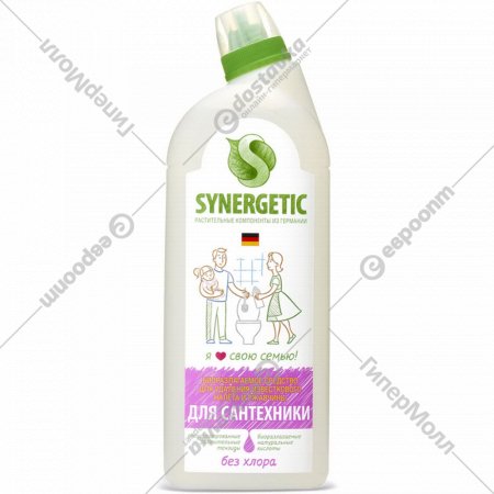 Средство для мытья сантехники «Synergetic» 1 л