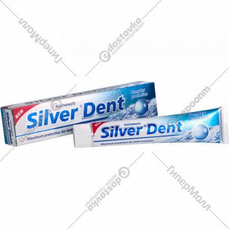 Зубная паста «Silver Dent» комплексная защита, 100 мл