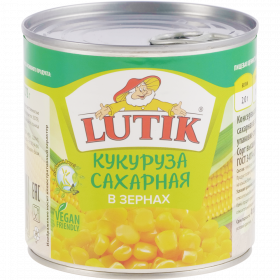 Ку­ку­ру­за са­хар­ная «Lutik» 340 г