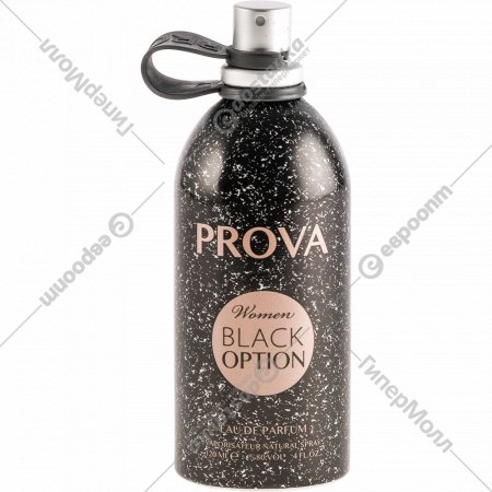 Парфюмерная вода «Prova» Black option, для женщин, 120 мл
