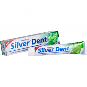 Паста зубная «Silver Dent» тройное действие, 100 мл