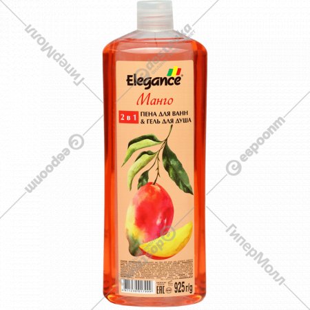 Пена для ванн «Elegance» манго, 925 мл