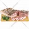 Грудинка свиная «По-домашнему» соленая, охлажденная, 1 кг, фасовка 0.9 - 1.1 кг