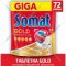 Таблетки для посудомоечной машины «Somat» Gold, 72 шт