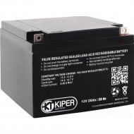 Батарея для ИБП «Kiper» GP-12260, 12V/26Ah
