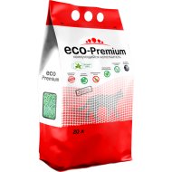 Наполнитель для туалета «ECO-Premium » комкующийся древесный, алоэ, 7.6 кг