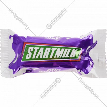 Конфеты глазированные «StartMilk» с молочной нугой, 1 кг, фасовка 0.45 кг