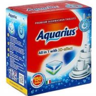 Таблетки для посудомоечных машин «Aquarius» All in 1, 150 шт