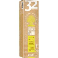 Паста зубная «32 жемчужины» Natural, с маслом ростков пшеницы и экстрактом семян льна, 100 г