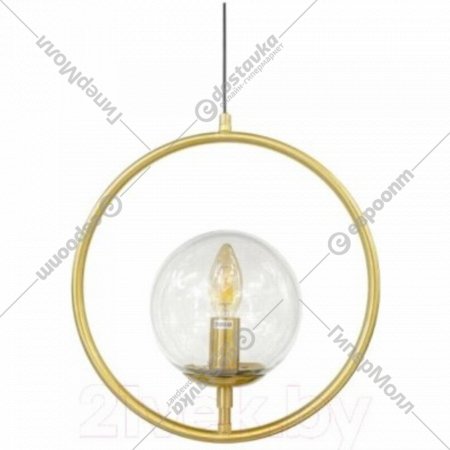 Подвесной светильник «Kinklight» Киара, 07603-1А, E14, бронза/прозрачный