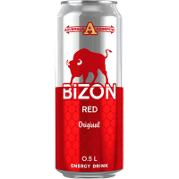 

Напиток энергет."BIZON RED"(ж/б)0.5л