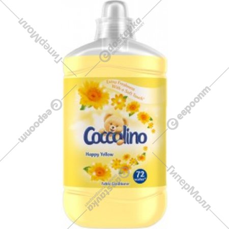 Кондиционер для белья «Coccolino» Happy Yellow, 1.8 л
