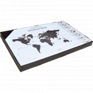 Пазл деревянный «Woodary» Карта мира, 3152, XL, 72х130 см