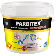 Краска «Farbitex» Интерьерная, белый, 25 кг