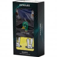 Носки мужские «DiWaRi» Happy, размер 29, 782 ассорти, 3 пары