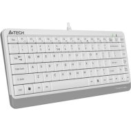 Клавиатура «A4Tech» Fstyler, FK11 USB, белый/серый