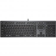 Клавиатура «A4Tech» Fstyler, FX50, черный/серый