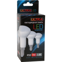 

Лампа ULTRA LED R50 7W E14 4000K, Китай