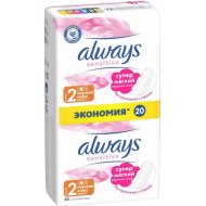 Женские гигиенические прокладки «Always» Ultra Sensitive, Normal Plus Duo, 20 шт