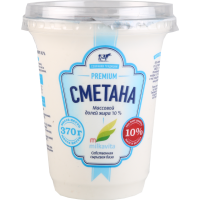 

Сметана 10% (п/ст) Милкавита 0.37кг