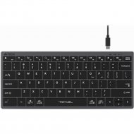 Клавиатура «A4Tech» Fstyler, FX51, черный/серый